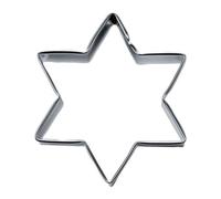 Staedter Emporte-pièce en Forme étoile 6 Points, Argent, Acier Inoxydable, Silver, 11 x 2.5 cm