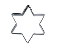 Staedter Emporte-pièce en Forme étoile 6 Points, Argent, Acier Inoxydable, Silver, 18 x 3 cm