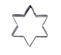 Staedter Emporte-pièce en Forme étoile 6 Points, Argent, Acier Inoxydable, Silver, 6 x 2.5 cm