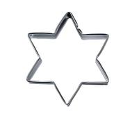 Staedter Emporte-pièce en Forme étoile 6 Points, Argent, Acier Inoxydable, Silver, 7 x 2.5 cm