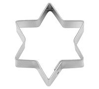 Staedter Emporte-pièce en Forme étoile 6 Points, Argent, Acier Inoxydable, Silver, 9 x 2.5 cm