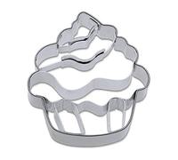 Staedter Emporte-pièce pour Muffins ou Cupcakes - 5,5 cm - en Acier Inoxydable - Argenté - 30 x 30 x 5,5 cm