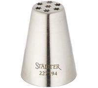 Staedter Fleur Tampon à Pointe, Argent, 6 x 4 mm