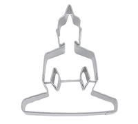 Staedter gaufrage Bouddha Forme Cookie Cutter, Argent