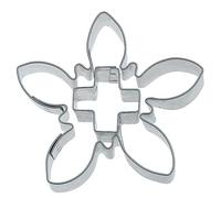 Staedter gaufrage Edelweiss avec Croix Emporte-pièce, Argent