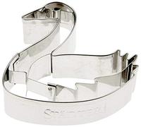 Staedter gaufrage Swan Forme Cookie Cutter, Argent