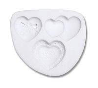Staedter Hearts Reliefform Deco-Flex-Model, Blanc