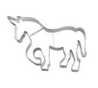 Städter Licorne env. 20 cm, Acier Inoxydable, Argent, 20 x 10 x 1 cm