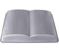 Städter Livre env. 35x24,5x5,5 cm Argent