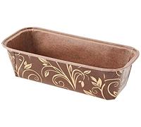 Staedter Mini moule à cake en papier, 17,5 x 7 x 5 cm, marron