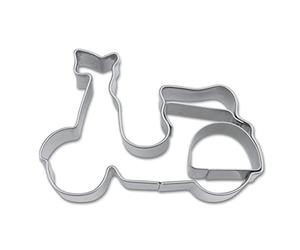 Staedter Moteur Scooter gaufrage Cookie Cutter, Argent, 5.5 cm