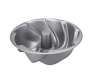 Städter Moule à kouglof de la collection we love baking - En métal argenté - Volume : 2,8 l - Dimensions : 27 cm - Hauteur : 9 cm - 661486