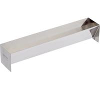 Städter Moule à pâté et à terrine triangulaire en inox 30cm
