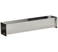 Städter Moule à pâté et terrine trapézoïdal en acier inoxydable 30 x 6 cm