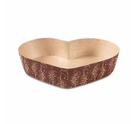 Städter Moule à pâtisserie en papier Coeur 4 pièces Moule à pâtisserie en pap...