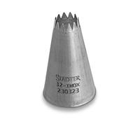 Staedter N ° 32 étoile Pointe, Argent, 7 mm