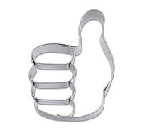 Staedter Okay Pouce Forme Cookie Cutter, Argent
