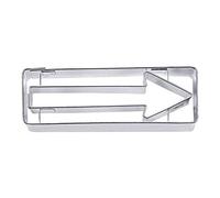 Staedter One-Way Forme Cookie Cutter, Argent