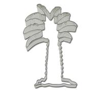 Staedter Palm Forme Cookie Cutter, Argent, Fer-Blanc, Silver, 7 cm