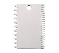 Staedter Peigne Grattoir, Blanc, 7.5 x 11 cm