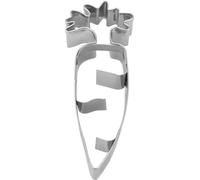 Städter Präge-Ausstecher Karotte, Ausstechform, Plätzchenform, Keks, Plätzchen, Edelstahl, 9 cm, 056152