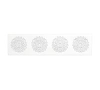 Staedter Printemps Décor Tapis, Blanc