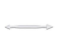 Staedter Professional Cône Lisse et dentelé Outil de modelage, Blanc