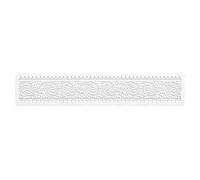 Staedter rétro Bordure Tapis, Blanc