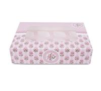 Staedter Rose Garden à Muffins et Cupcakes Box Set pour 12 Tasses, Multicolore, 2 pièces