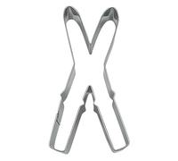 Staedter Ski Forme Cookie Cutter, Argent