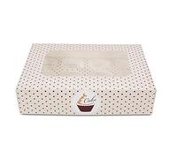Staedter Swing à Muffins et Cupcakes Box Set pour 12 Tasses, Multicolore, 2 pièces