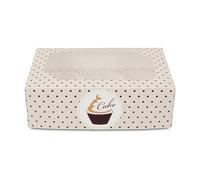 Staedter Swing à Muffins et Cupcakes Box Set pour 6 Tasses, Multicolore, 2 pièces