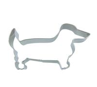 Staedter Teckel Forme Cookie Cutter, Argent