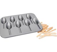 Städter - 'WE-LOVE-BAKING-Cake Lollies 35 x 27 cm argenté incl. 32 bâtons'