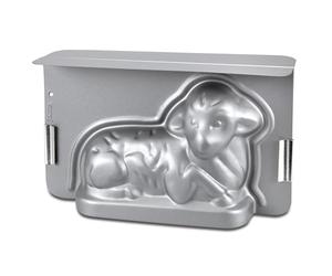 Städter We love baking Moule à agneau de Pâques 3D, revêtement antiadhésif de qualité supérieure, moule à agneau de Pâques, en métal, sans PFAS, 22,5 x 14 x 7 cm, résistant à la chaleur jusqu'à 230 °C