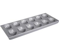 Städter We Love Baking Pattes d'ours / Madeleines, Moule à pâtisserie, Plaque à pâtisserie, Moule à madeleines, 35 x 14.5 cm, 661455