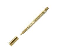 STAEDTLER 10121 Marqueur 8323 Métallique pointe ogive trace 1,2 mm effaçable encre base eau Couleurs or