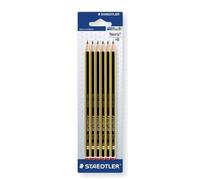 Staedtler – Crayons à papier Noris 120 HB, bois de haute qualité – Étui blister de 6