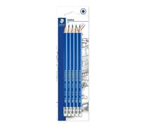 STAEDTLER 132 46BK5D Norica Lot de 5 crayons à effacer