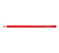 STAEDTLER 146C-2 Design Journey Lot de 6 crayons de couleur Rouge Très pigmenté Mine souple Bois issu de forêts certifiées PEFC Forme hexagonale classique 6 crayons de couleur dans une boîte pliante