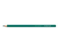 Staedtler 146C-38 Design Journey Lot de 6 crayons de couleur vert océan très pigmentés, mine souple, bois issu de forêts certifiées PEFC, forme hexagonale classique, 6 crayons de couleur dans une
