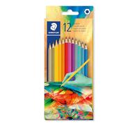 Staedtler Crayons de couleur 175C12E2-2 – Lot de 175 hexagonaux en carton, 12 assortis, Éd. 2