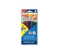 Staedtler 185 c12 - noris plumier avec 12 couleurs assorties