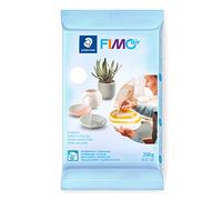 GRAINE CREATIVE Pain 250 gr FIMO AIR BLANC - Simple, lisse, ne colle pas, PAS BESOIN DE CUISSON