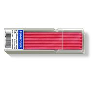 STAEDTLER 218-2 Lumocolor Non-Permanent Refill Lead for 3mm Leadholders - Red (P