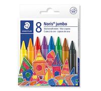 Staedtler 229 NC8 Noris Club Crayon de Cire Géant (Paquet de 8)