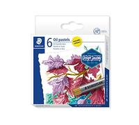 Staedtler – Pastels à l'huile métallisés 2420 Design Journey – Étui carton 6 couleurs assorties