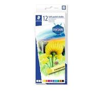 Staedtler 2430 Pastel Sec Doux Multicolore 12 Pièces