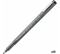 STAEDTLER 308 12-9 STAEDTLER pigment liner 1,2mm noir 10 pièces