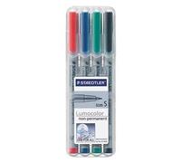 Staedtler Marqueurs non permanents S – Pack de 4